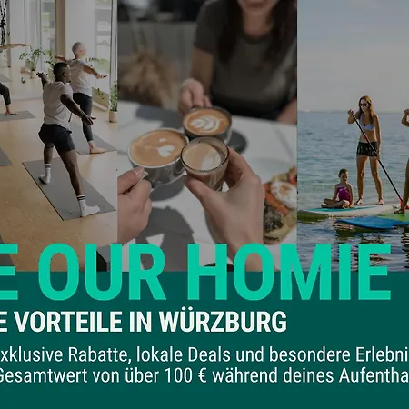 Apartment Homie Paradeplatz - Wuerzburger Innenstadt *